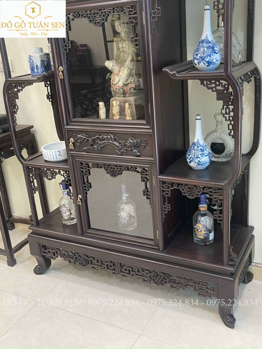 Mua tủ bày đồ dơi t13 của đồ gỗ tuân sen